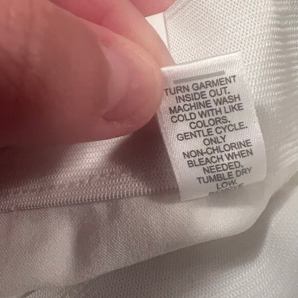 NWT C Est 1946 Hi Rise Denim Skinny Crop Jeans White Size 6 - Picture 9 of 9